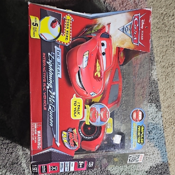 Disney Cars Lightning McQueen Interactive Toy - Red